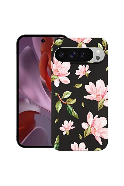 bestcase Husă pentru Google Pixel 9 Pro XL, Colecția Flori, Silicon subțire d...