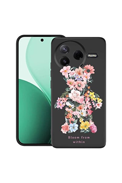 bestcase ¬Æ Husa TPU Ultra Slim Compatibil cu Poco F7 Pro, cu Design Teddy Be...