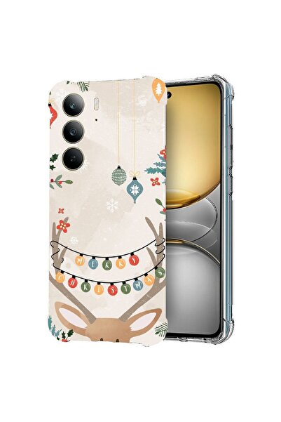 bestcase ¬Æ Husa pentru Realme C75, Anti Shock 1.5MM, Xmas Reindeer, Protecti...