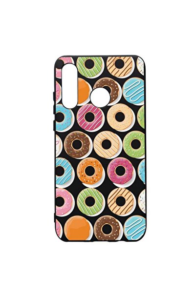 bestcase Husa de protectie Huawei P30 Lite, Donuts, silicon, cu interiorul di...