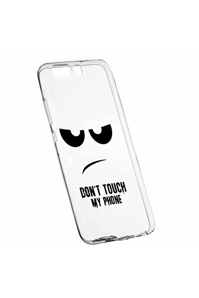 bestcase Θήκη σιλικόνης, Διαφανής, Λεπτή, Μην αγγίζετε το τηλέφωνό μου, Huawe...