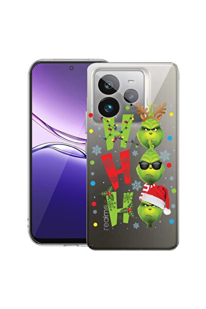bestcase ¬Æ Husa pentru Realme GT 7 Pro cu Design Grinches - Ho Ho Ho, Clear ...