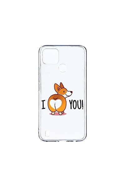 bestcase Διαφανής Θήκη Σιλικόνης 2MM, Συμβατή με Realme C21, Χαριτωμένο Emoji...
