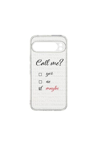 bestcase Husă transparentă din silicon de 2MM, compatibilă cu Google Pixel 9 ...