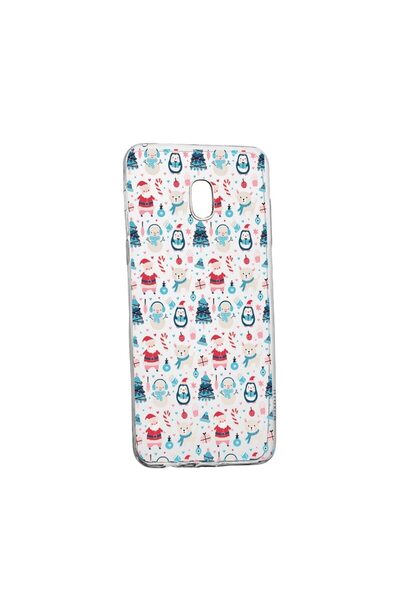 bestcase Husa Silicon Compatibila Cu Nokia 1 Plus, Christmas Ornaments, rezis...