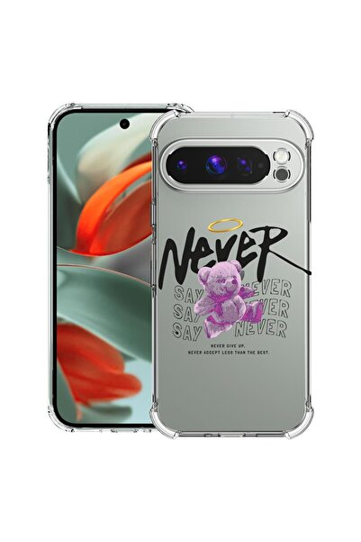 bestcase Husă pentru Google Pixel 9 Pro XL, Antișoc 1.5MM, Ursuleț de pluș - ...