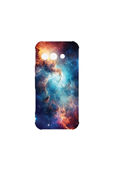 bestcase Калъф за Google Pixel 9a, BestCase® Anti Shock 1.5MM, Галактики, Уда...