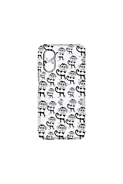 bestcase Διαφανής Θήκη Σιλικόνης 2MM, Συμβατή με Realme C33, Monkeys, Αντικρα...