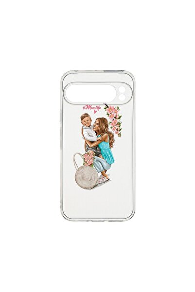 bestcase Θήκη Διαφανής Σιλικόνη 2MM, Συμβατή με Google Pixel 9 Pro XL, Mom Li...