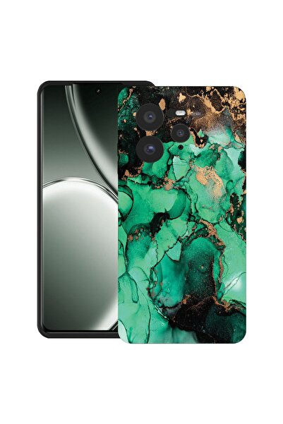 bestcase ¬Æ Husa pentru Realme GT 7 Pro cu Design Dark Marble, TPU Mat Ultra ...