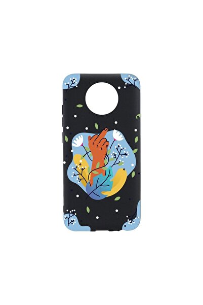 bestcase Λεπτή Θήκη Σιλικόνης 0.8MM, Συμβατή με Nokia C10, Flowers FCK, Ανθεκ...
