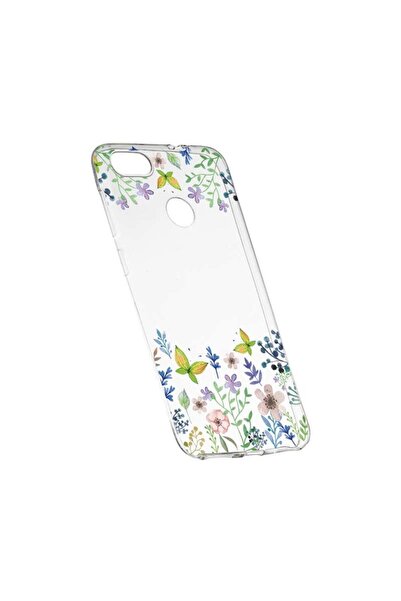 bestcase Husa Silicon, Transparentă, Subțire, Fluturi - Flori 95, HTC Desire ...