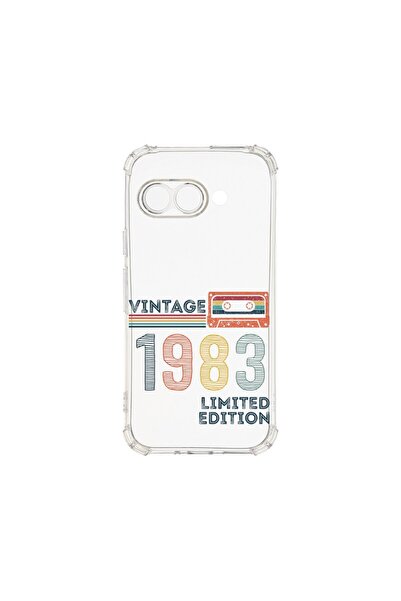 bestcase Husă Antișoc pentru Google Pixel 9a, Ediție Limitată 1983 - Casetă A...