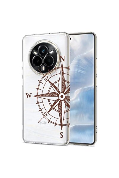 bestcase Husa pentru Realme 14 Pro 5G, BestCase¬Æ Clear Silicon 2MM, Compass,...