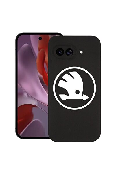 bestcase Калъф за Google Pixel 9a, Skoda, тънък силиконов 0.8 мм, противоудар...
