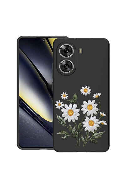 bestcase ¬Æ Husa TPU Ultra Slim Compatibila cu Poco X7 Pro 5G, Floral - Minim...