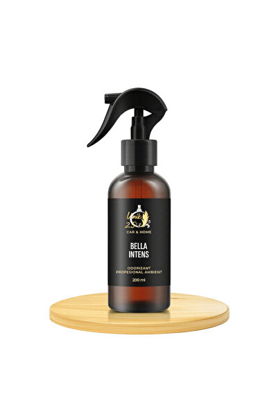 unik25 Odorizant de aer Bella Intense pentru mașină, țesături și spații - 200 ml