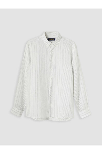 LC Waikiki Cămăși pentru bărbați din poplin cu dungi STANDARD Fit, de la Shin...