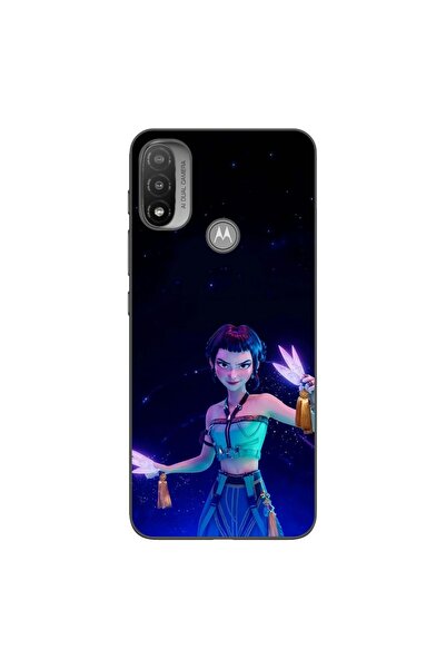 OEM Husa compatibila cu Motorola Moto E20 Silicon Gel Tpu Model KPop Demon Hu...