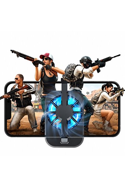 HADRON HDX4389 Klipsli Dahili Bataryalı Led Işıklı Telefon Soğutucu Fan