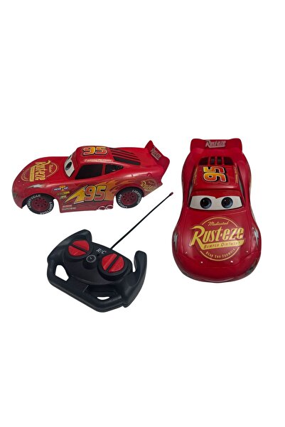 ADIRI SHOP Mașină de Jucărie cu telecomandă Cars 3 Lightning McQueen, 27 MHz,...