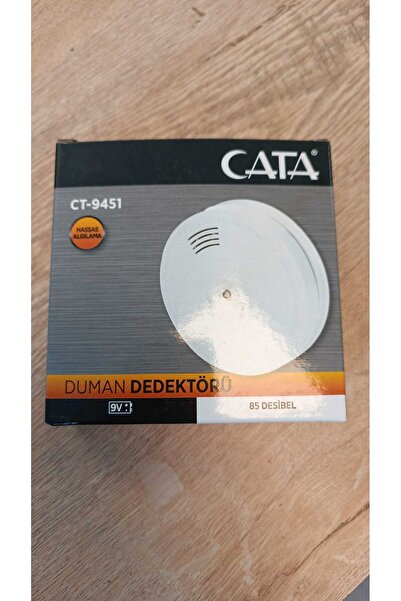 Cata pilli duman dedektörü 85 desibel