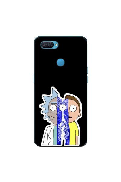 OEM Θήκη συμβατή με Oppo A12, από σιλικόνη gel TPU, με σχέδιο Rick And Morty ...