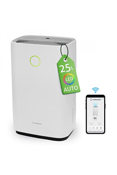 Turbionaire Dezumidificator SENSO 25, 25 l/24h, WIFI, Silentios 45 dB, Garant...