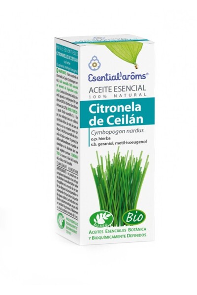 Esentialaroms Βιολογικό αιθέριο έλαιο κιτρονέλλας, 10ml