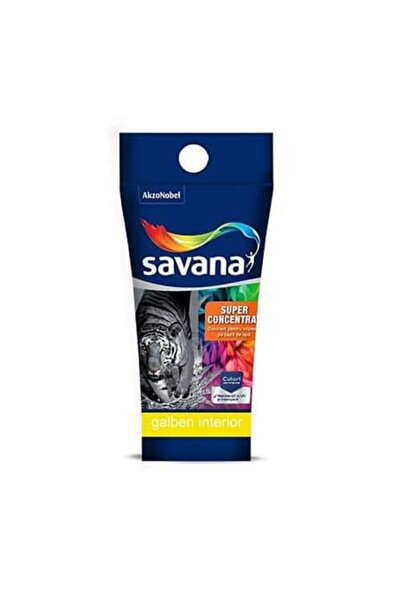Savana Vopsea de interior super concentrată, 30 ml, Savana, galben T03 / EXT1...