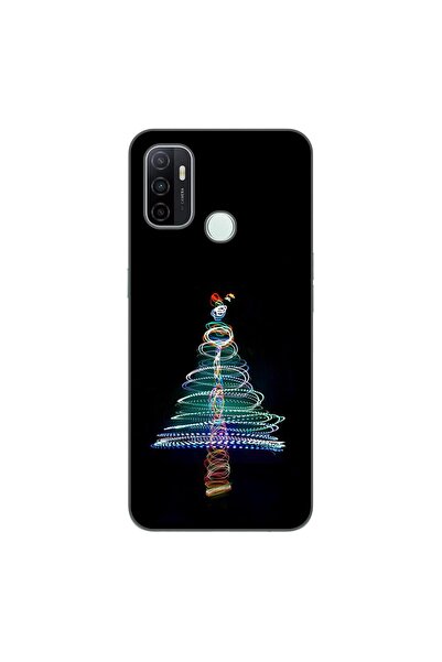 OEM Husa compatibila cu Oppo A53 Silicon Gel Tpu Model Craciun Brad Neon