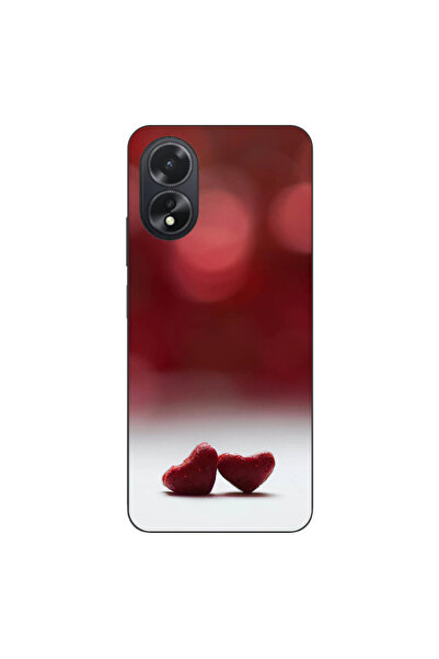OEM Husa compatibila cu Oppo A38 4G Silicon Gel Tpu Model Little Hearts