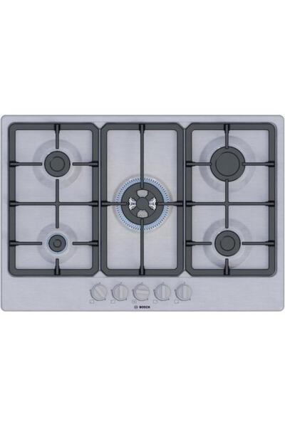 Bosch PGQ7B5K90 Plită încorporabilă, pe gaz, 5 arzătoare, arzător wok, grătar...