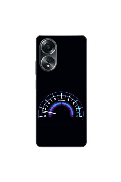 OEM Case compatible with Oppo A58 4G Silicone Gel Tpu Model Speedometer