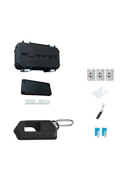 UnderShop Flipper Zero Accessory Set - Black Silicone Case v2, V12 Transport ...