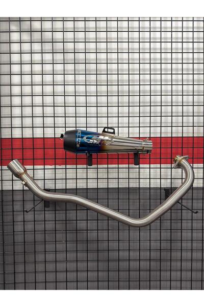 BAY TVS RAİDER HEADERS KOMPLE VE BUKALEMUN M4 EGZOZ SET