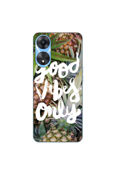 OEM Husa compatibila cu Oppo A78 5G (CPH2483) Silicon Gel Tpu Model Good Vibe...