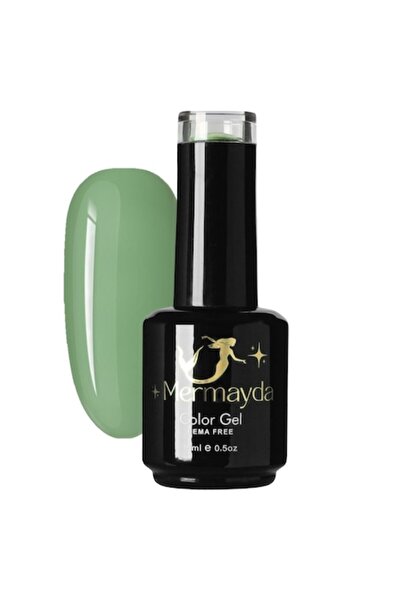 Mermayda Ojă semipermanentă, Fără HEMA, ColorGel Funky Olives, Verde, 15 ml