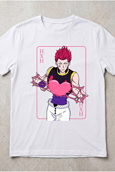 Silkensoul Hunter X Hunter Hisoka Design Standard Fit Anime Unisex T-Shirt