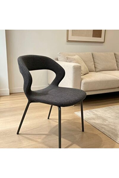Bleco Unique Hollow Backrest Dining Chair, Light Luxury Multi-purpose Chair f...