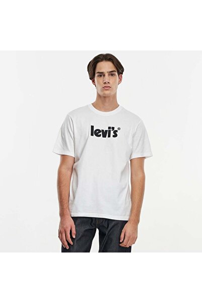 Levi's Muška bela majica opuštenog kroja A2082-0029