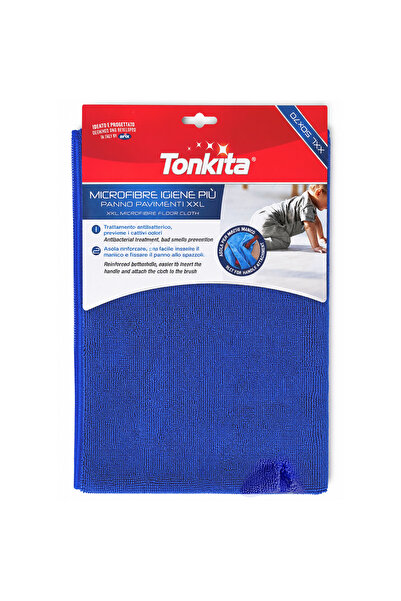 Tonkita XXL Microfibre Floor Cloth (50x70cm) – Antibacterial Reusable Cleanin...