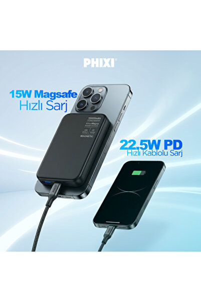 Phixi HELGER Arken MagSafe 10000mAh 22.5W PD Powerbank