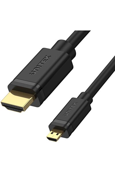 Unitek Cablu HDMI Micro - HDMI 2m negru (Y-C182)