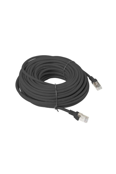 Lanberg Cordon de patch Cat.6 UTP 20m Negru, testat cu Fluke