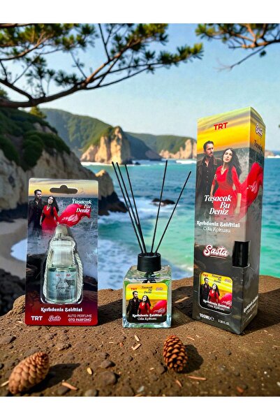 Sasta Taşacak Bu Deniz Lisanslı Ortam Kokusu & Oto Ayna Kokusu Set