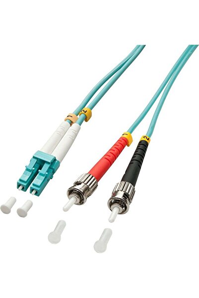 LİNDY LWL-Duplexkabel LC/ST OM3 1m 50/125√¶m Multimode