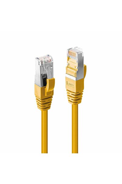 LİNDY Cablu patch Cat6A S/FTP LSZH, galben 0,30m