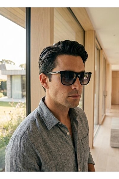 BLACK 8339 C2 Polarized Men's Sunglasses
