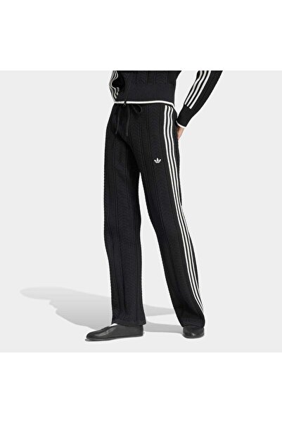 adidas بنطلون رياضي نسائي واسع الساق من Sst طراز KR9626